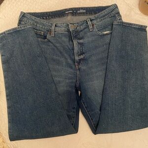 Old Navy High-Rise O. G. Straight Secret-Smooth pockets, womens size 16